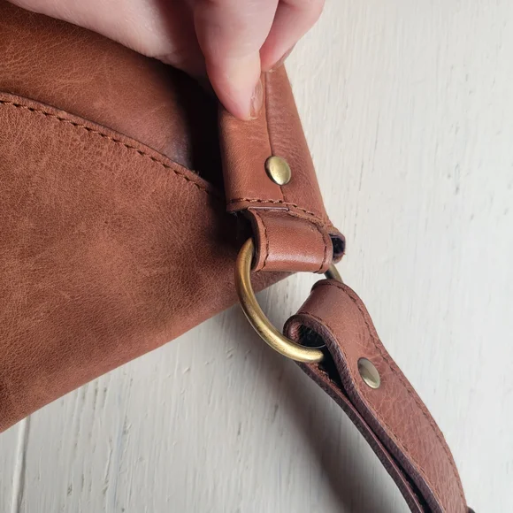 Born Brown Leather Shoulder Bag - Picture 8 of 15